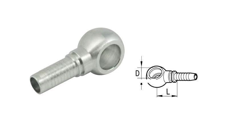 HYDRAULISK ØYE KOBLING DN13-3/8