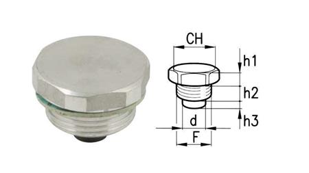 HYDRAULIKMAGNET - ZAPFEN 3/8