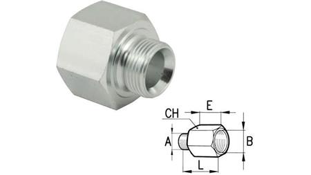 HYDRAULISK HUL BOLT 5/8