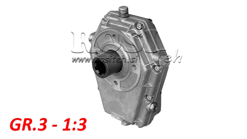 ÜBERSETZUNGSGETRIEBE GR.3 -1:3 ZAPFWELLE MUFFE