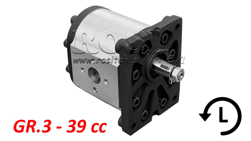HYDRAULICKÉ ČERPADLO GR.3 39 CC ĽAVÁ - PRÍRUBA