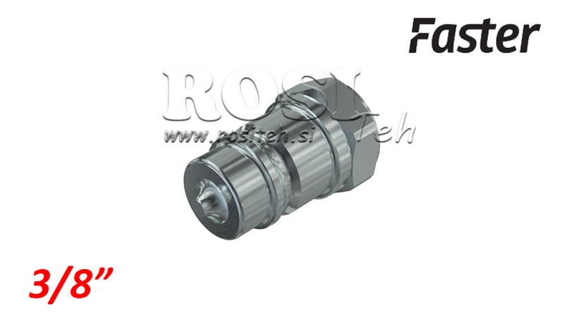 ACOPLAMIENTO RÁPIDO MACHO TRACTOR 3/8 FASTER