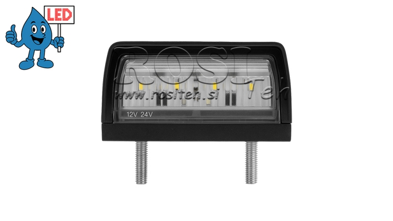 LUCE TARGA 12/24V - LED