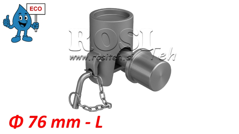 DUMP TRUCK BALL FOR TRAILER fi76 VENSTRE eco