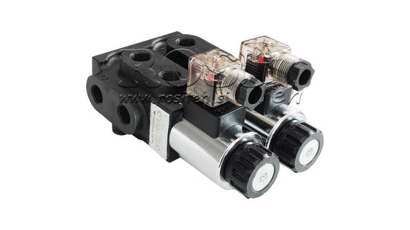 VENTIL 8-WAY 3/8 12V - 50lit