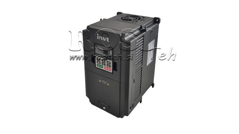 CONVERTITORE DI FREQUENZA-INVERTER 3Fase 2.2kW GD20-2R2G-4-EU