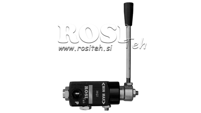 ХИДРАВЛИЧЕН КЛАПАН ЗА ТОРМОЗИ - КУБ FARMTECH ПУСТ-НАПЪЛНЕН