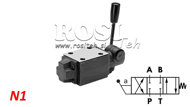 HYDRAULISK HÅND VENTIL CETOP N1