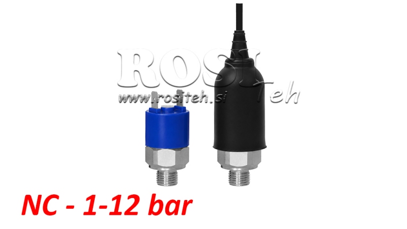 HYDRAULISK TRYKKBRYTER K4 - NC 1-12 BAR (MAK.300BAR)