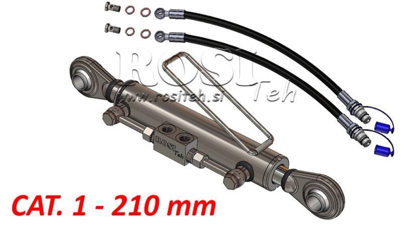 HYDRAULISK TOPPSTÅNG - STANDARD - CAT. 1 - 50/30-210 (20-55 HP) (25,4/25,4 mm)