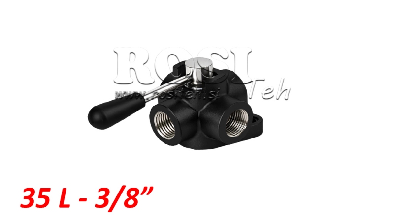 MANUAL 4-VEGGS VENTIL IF 3/8 - 35LIT
