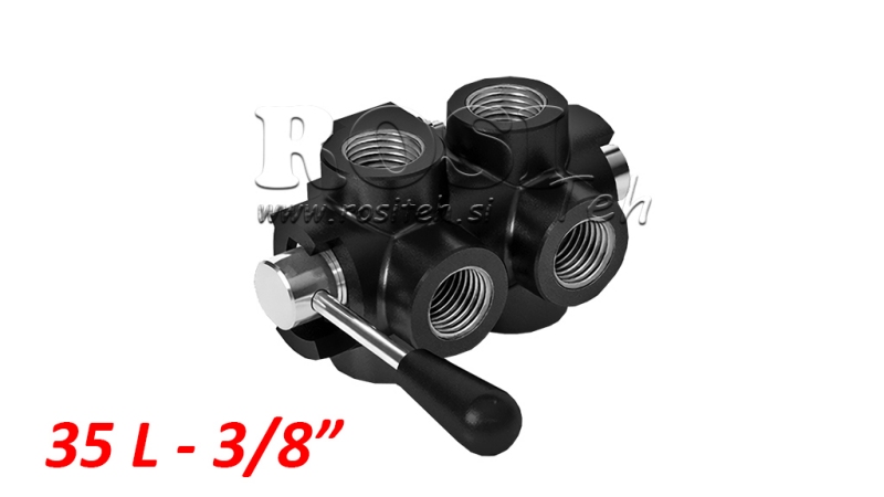 MANUAL 6 VEIS VENTIL DF 3/8 - 35LIT