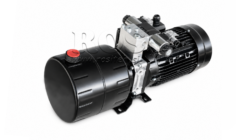 MINI HIDRAULISKĀ EĻĻAS DZESĒTĀJS 230V AC (1.5 kW) - 5.8 cc - 8.2 lit/min - tvertne 6 lit