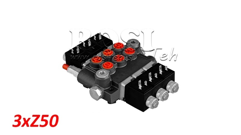 ELEKTROHYDRAULISK MONOBLOKKVENTIL 3xZ50