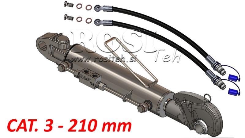 TIRANT CENTRAL HIDRAULIC SPECIALĂ - CAT. 3 - 80/40-210 (90-210 HP) (32,2 mm)