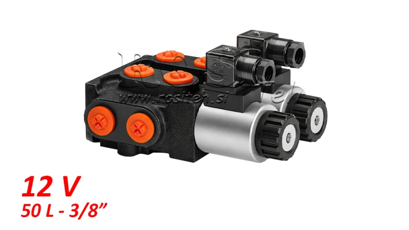 8-VEGGS VENTIL 3/8 12V - 50LIT