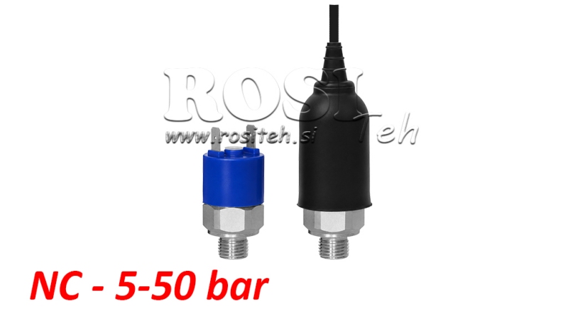 ΥΔΡΑΥΛΙΚΟΣ ΔΙΑΚΟΠΤΗΣ ΠΙΕΣΗΣ K4 - NC 5-50 BAR (ΜΕΓ.200BAR)