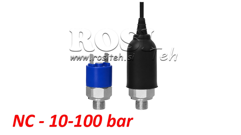HIDRAVLIČNO TLAČNO STIKALO K4 - NC 10-100 BAR (MAX.300BAR)