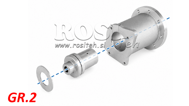 KOBLINGSSETT BENSINMOTOR + PUMPE GR.2