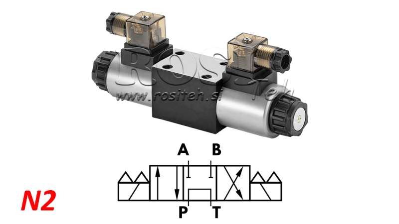 4/3 CETOP 3 - 12/24/230V N2