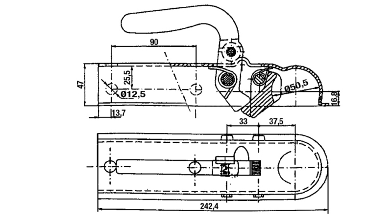 AUTÓPÓTKICSI VONNATÓ HOROG