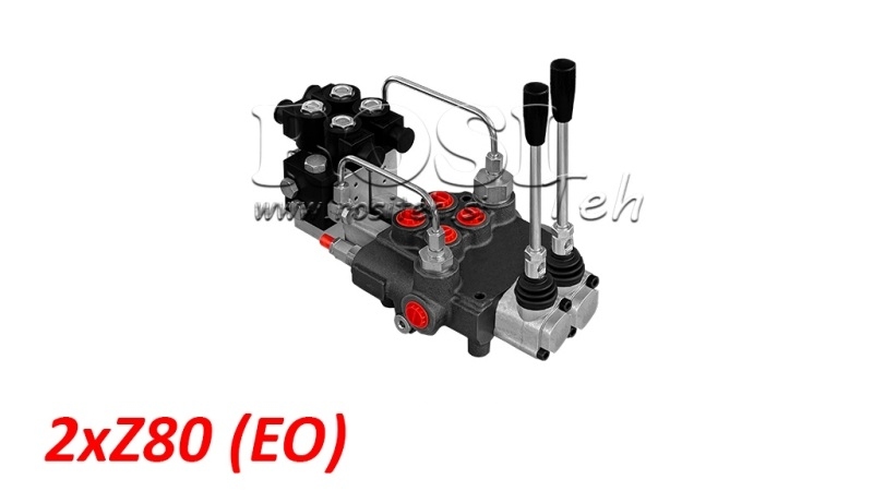 ELEKTRO-RUČNI HIDRAULIČNI MONOBLOK VENTIL 2xZ80
