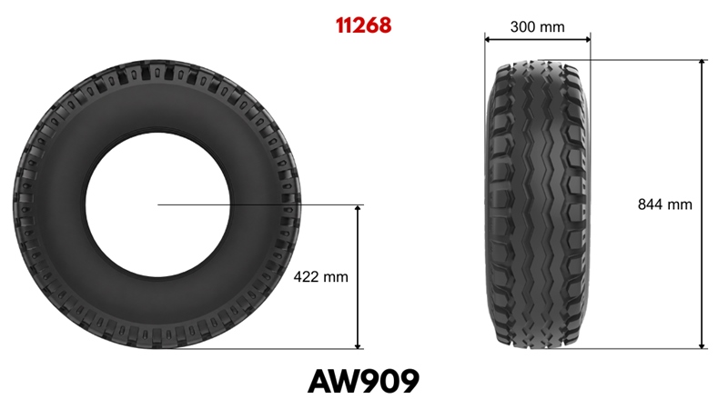11,5/80-15,3 DEKK AW909 (14 PR)