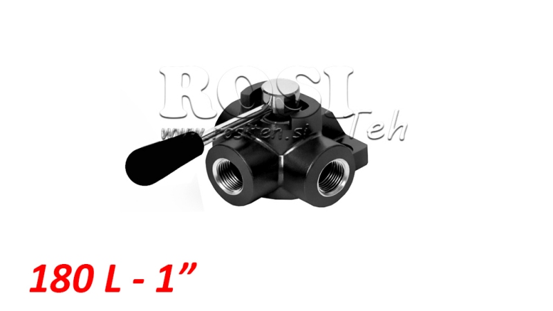 MANUAL 3-VEGGS VENTIL DF 1 - 180LIT