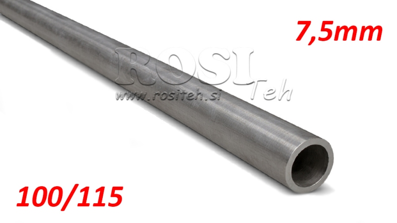 HONET RØR H9 FOR HYDRAULISK SYLINDER 100/115 - 7,5mm (1000mm)