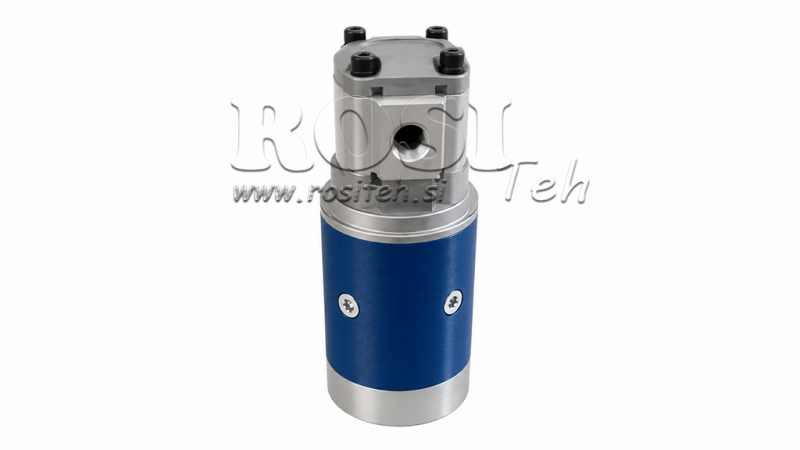 HYDRAULISK PUMPE MONTERING GR.1 + ELEKTRISK MOTOR 12V 1.6KW = 2.5CC - 6.6LIT