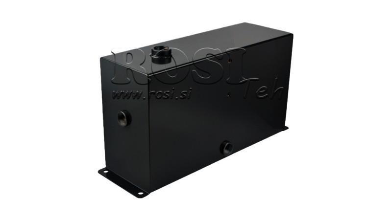 МЕТАЛЕН РЕЗЕРВОАР 12 ЛИТРА КУБ 255x120x450mm