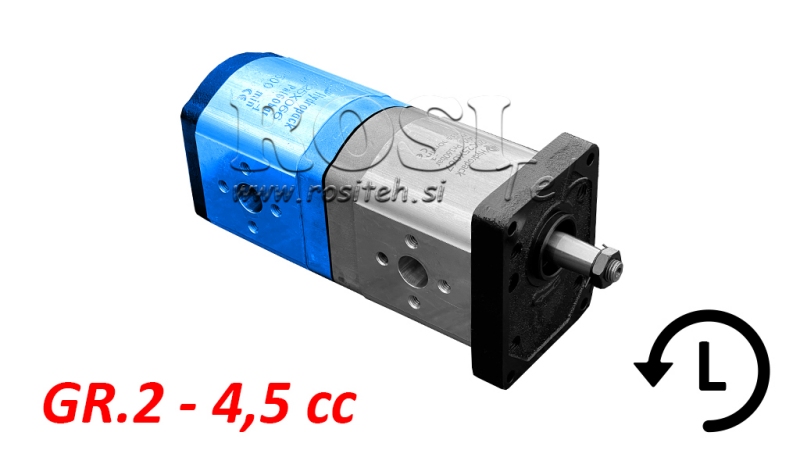 HYDRAULISK PUMPE 20A4,5X066 BAK GR.2 4.5 CC VENSTRE