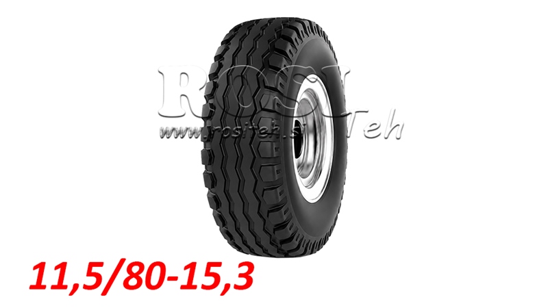 11,5/80-15,3 ANHÄNGERREIFEN AW909 (14 PR) MIT FELGE 9,00 x 15,3