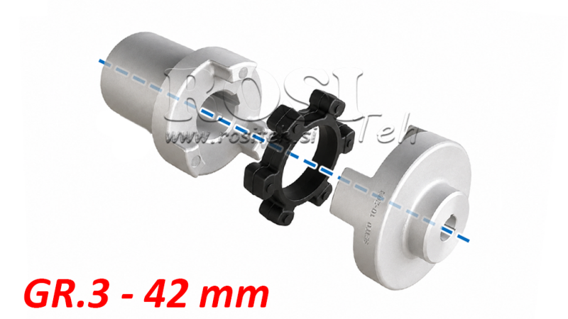 INTERFACE DE BORRACHA ND43C (11-15KW) 42MM/GR3