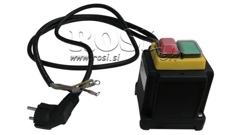 PLUGG MED KABEL PÅ/AV 1 FAS (3POL) 230V