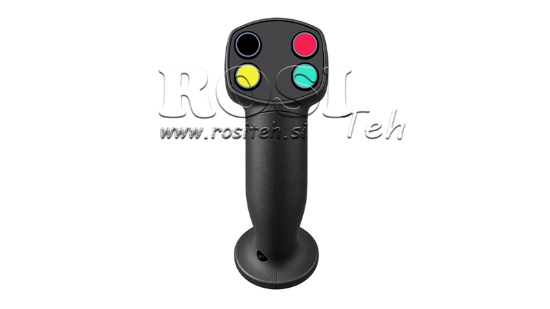 FJERNKONTROLL ROSI JOYSTICK - 4 KNAPPER + KNAPPE