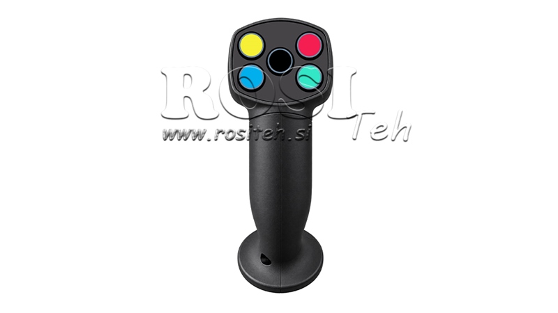 FJERNKONTROLL ROSI JOYSTICK - 5 KNAPPER + KNAPPE
