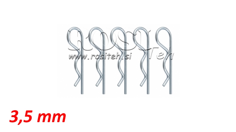 FEDERVORSTECKER KOMPLET einfacher fi 3,5 mm ( 5 Stück)