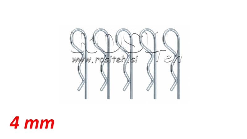 FEDERVORSTECKER KOMPLET einfacher fi 4,0 mm ( 5 Stück)