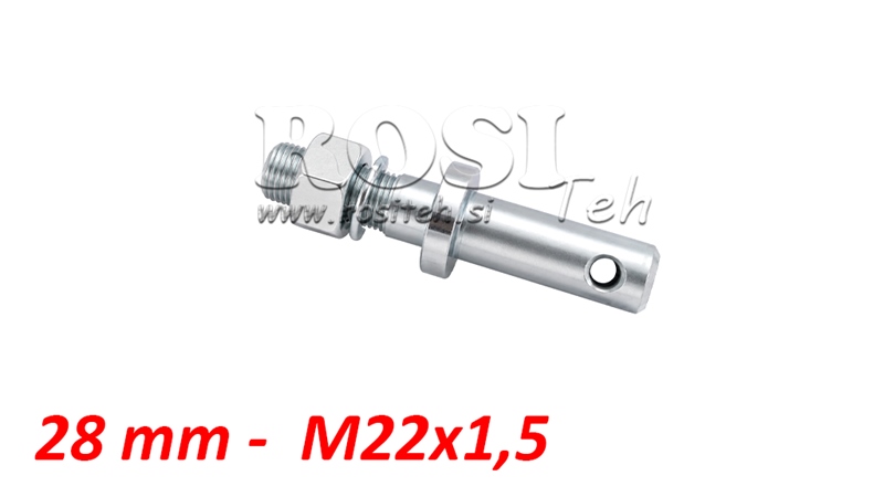 MONTAGEKEIL fi28mm MIT GEWINDE M22x1,5