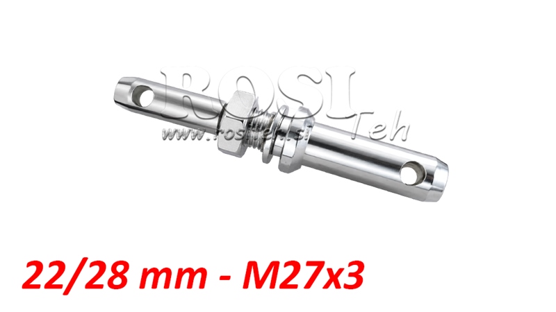 MONTAGEKEIL fi22/28mm MIT GEWINDE M27x3
