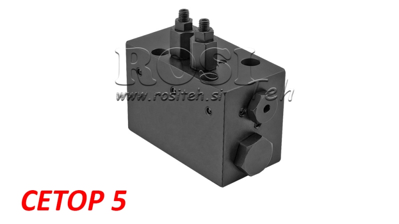 HYDRAULISK VENTIL ROTARY MEKANISK FOR GJØDSELTRANSPORTØR CETOP5 4/2 RHA