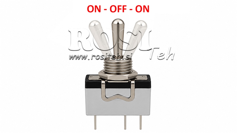 ELEKTRISK VELGER ON-OFF-ON 10A