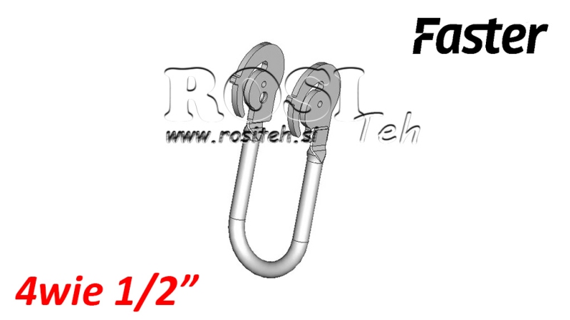 LEVA PER MULTI-FASTER 4VIE 1/2 PARTE FISSA