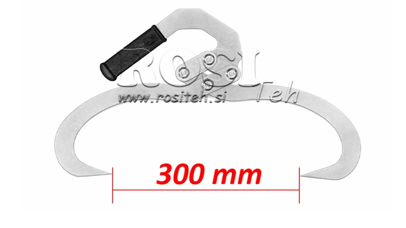 HÅND SKOGGRIPER GRIPPER HD30 (300 MM) - GALVANISERTE