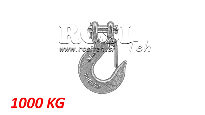 KROK MED SIKKERHETSLÅS - 1000 KG