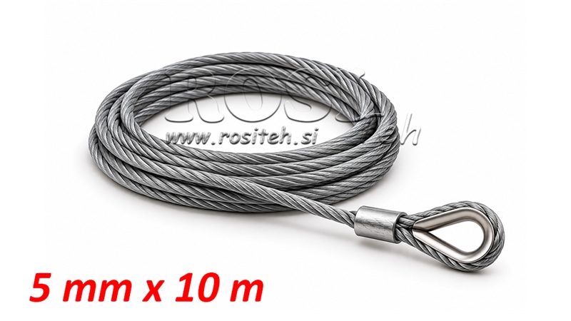 SYNTETISK TAU FOR VINSJ RS-3500 - 1585 kg