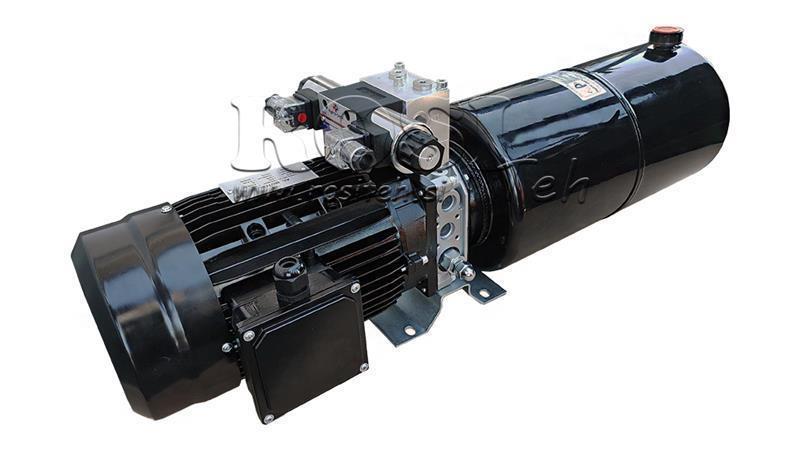 AGREGAT HIDRAULIC MINI 230V AC (2.2 kW) 120 bar - 8.0 cc - 11.2 lit/min - rezervor 12 lit