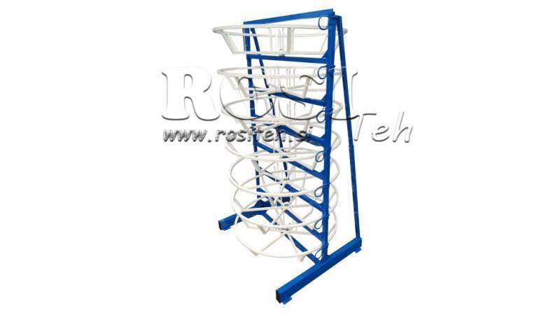 СТАНД ЗА РАЗВИВАНЕ НА ХИДРАВЛИЧНИ ШЛАНГОВЕ