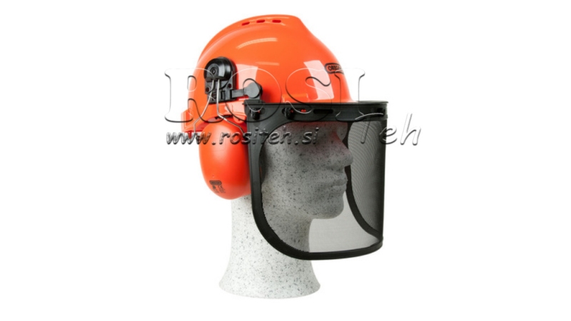 CASCĂ PROTECTOARE YUKON CU VIZIERĂ ȘI PROTECȚIE PENTRU URECHI